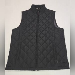 Hawke & Co Black Quilted Outerwear